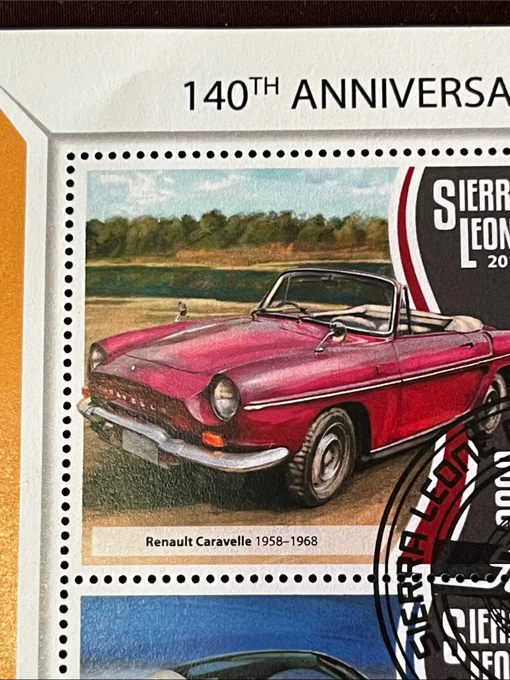Commemorative Stamp Sheet - Multicolor